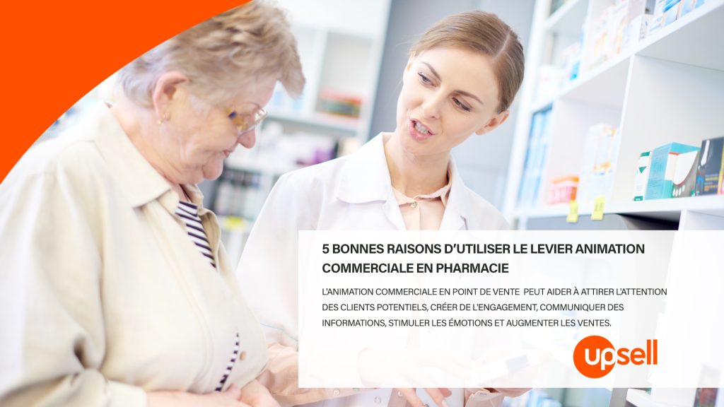 5 bonnes raisons d'utiliser le levier animation commerciale en pharmacie