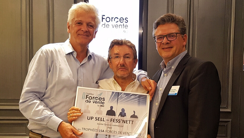 Upsell récompensé par un Trophée LSA