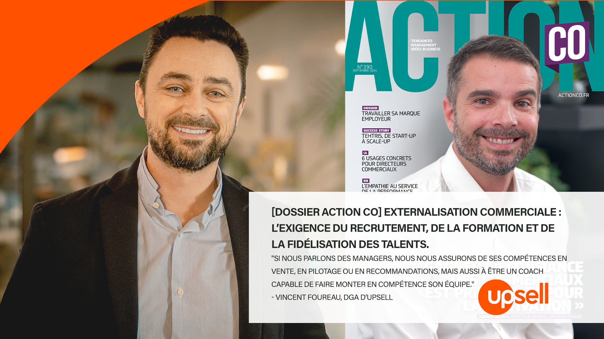 [Dossier Action Co] Externalisation commerciale : l’exigence du recrutement, de la formation et de la fidélisation des talents.