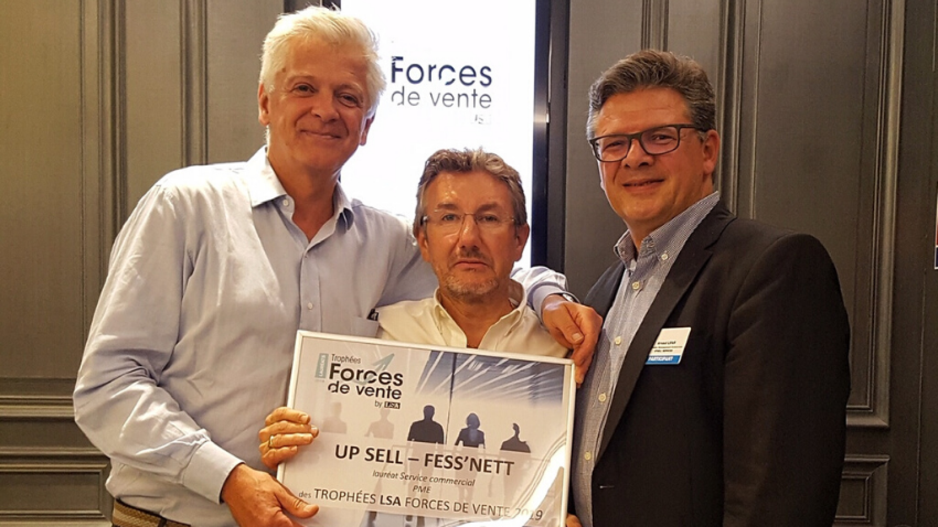 Upsell récompensé par un Trophée LSA