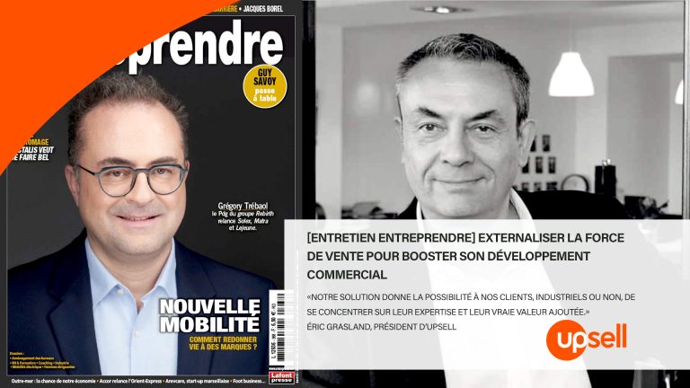[Entretien Entreprendre] Externaliser la force de vente pour booster son développement commercial